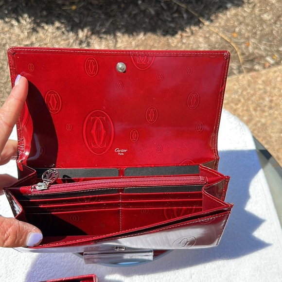 ❤️❤️❤️‍🔥❤️‍🔥NEW CARTIER BIRTHDAY CONTINENTAL WALLET❣️❣️❣️❣️❣️ - Picture 6 of 15